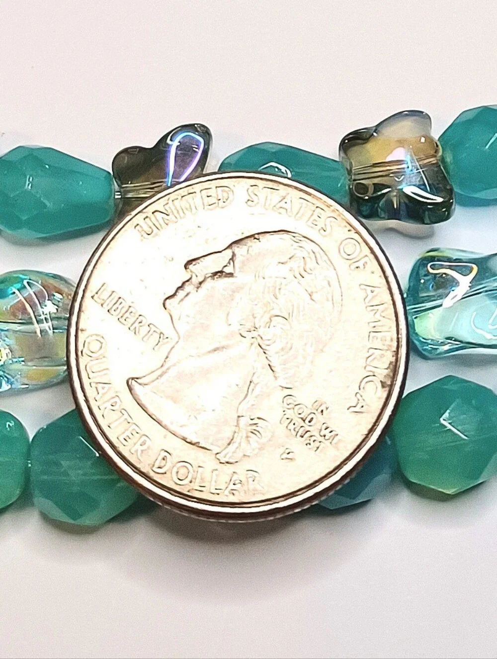 Glass Bead strands for jewelry making - Picture 5 of 5